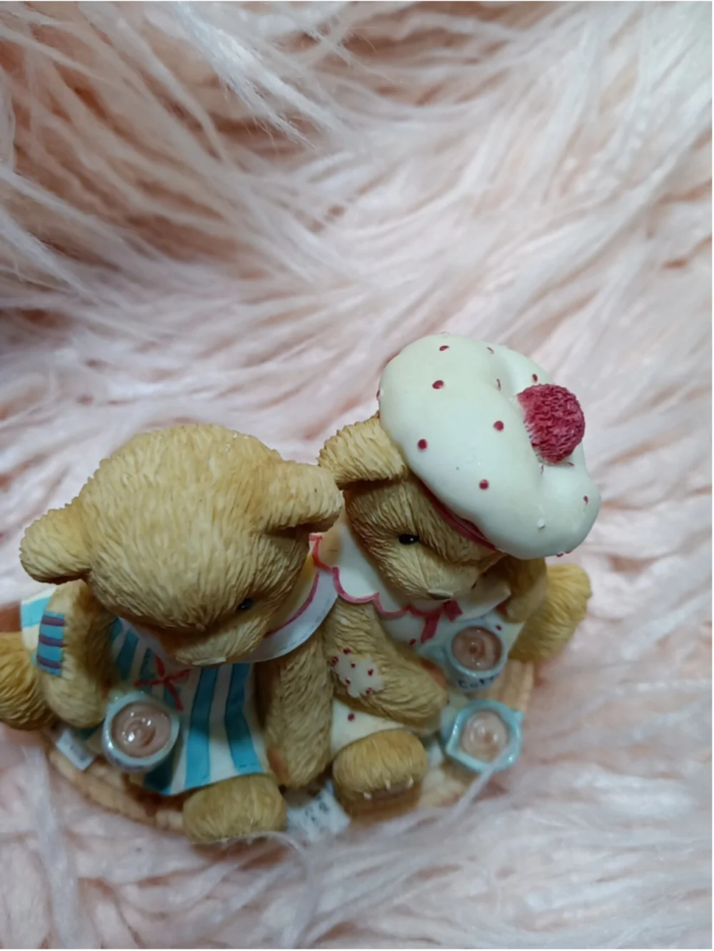 Cherished Teddies “Our Friendship Is The Perfect Blend” Marnie & Rissa Coffee